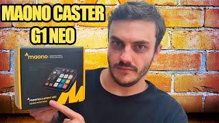 UNBOXING DO MIXER MAONO CASTER G1 NEO! #maono #maonomixer #maonocaster #maono caster g1 neo