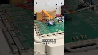 Inside Amazon's AI chip lab #shorts #amazon #aichip #artificialintelligence #technology