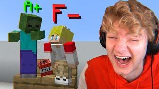 We Went To Minecraft School...