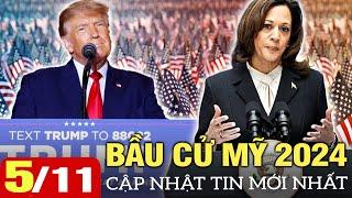 BẦU CỬ MỸ 2024 sáng 5/11: Cập nhật tin tức, Diễn biến mới nhất