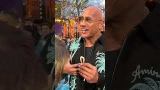 Can we get a Chee Hoo? | Dwayne Johnson Challenges Our Reporter at the UK Premiere | Moana 2