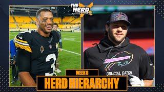 Herd Hierarchy: Russell Wilson's Steelers jump in, Bills sit at No. 7 in Week 8 | NFL | THE HERD