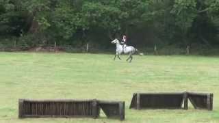 Riding Camp - Day 5 at Snowball Farm - XC - Millie with Lizzie