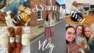 Come to Unravel Yarn Festival With Me | Yarn Shopping, Knitting Pattern Workshop & What I Bought