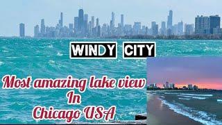 Montrose harbor, Chicago Illinois USA