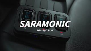 Saramonic Blink500 ProX Ultracompact 2.4GHz Dual-Channel Wireless Microphone System