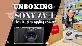 SONY ZV-1 UNBOXING | HENRY'S CAMERA | VLOGGING CAMERA FOR BEGINNERS | LA LOPEZ