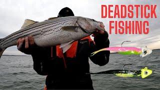 Deadstick Fishing for Stripers on Lake Texoma | How to Deadstick Fish