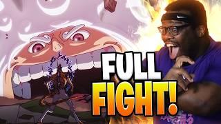 LUFFY VS LUCCI IS STILL TOP TIER!! FULL FIGHT REACTION!!