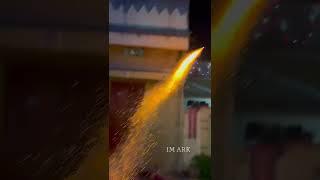 Rocket Firing Compilation At Home | Diwali Celebrations at home | IM ARK #shorts #viral #shortsvideo