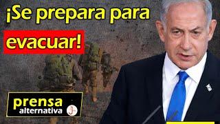 Israel ya fue advertido! Si no se va, le pasará esto!!!