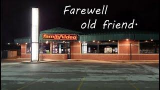 The end of an Era: The closing of Family Video.