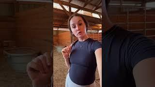 love a good rainy day 🫶 #western #horsetrack #farm #equestrianjourney #country #horsegirl #rodeo