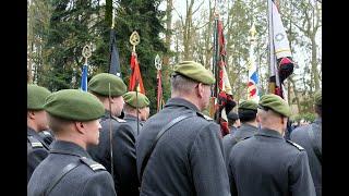 Wreath laying for the 110th Finnish Day in Hohenlockstedt