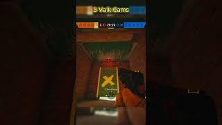 My 3 Valk Cams For Basement Club House - Rainbow Six Siege #rainbowsixsiege #r6 #siege