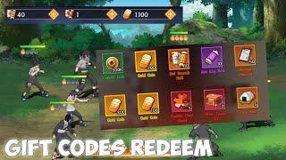 Gift Codes Redeem Naruto Rinne Ninpo legends