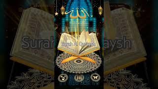 106.Surah Quraysh #viral #allah #propetmuhammad #spiritualjourney #army