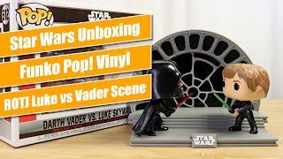 Funko Pop! Vinyl ROTJ Darth Vader vs Luke Scene (612) - Star Wars Unboxing