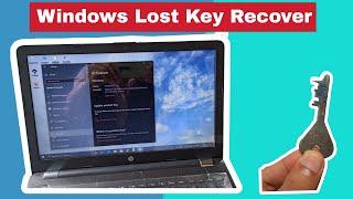 How to recover your windows 10 lost product key