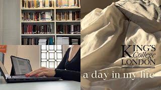 a day in my life at uni | King‘s College London