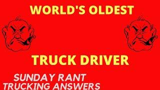 Record Holder | Sunday Rant | Trucking Answers