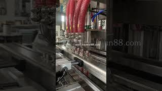ZONESUN Automatic Servo 6Heads Ketchup Paste Filling Machine