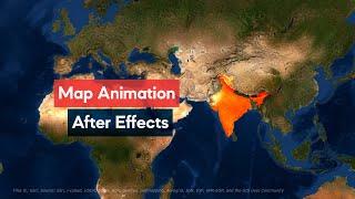 Map Animation Reel - v1 #geolayers #maps #Freelancemotiongraphics