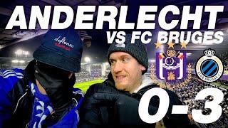 RSC ANDERLECHT vs FC BRUGES 0-3 | Un dimanche à vite oublier pour le Sporting | VLOG 27