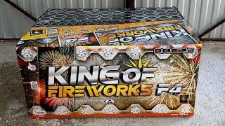 King of Fireworks F4 : CM180A : 30/50/75 mm : 180 Shots : 5720 Gram : Klasek Pyrotechnics