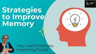 STRATEGIES TO IMPROVE MEMORY | Very useful! | #pbh