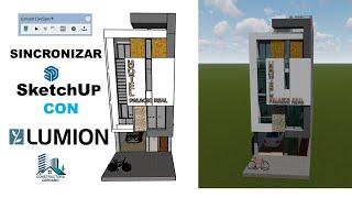 2022 COMO SINCRONIZAR SKETCHUP CON LUMION 8/ 9/10/11/12 LIVESYNC