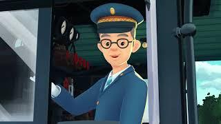 《蒸汽時代》蒸汽機關車動畫