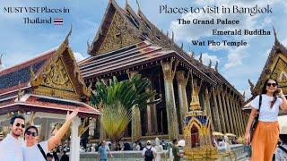 [4K ] The Grand Palace,Emerald Buddha and Reclining Buddha, MUST VISIT in Bangkok Thailand 2024