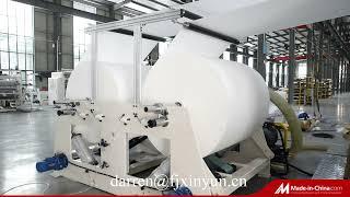 Hot selling good price facial tissue paper making machine production line