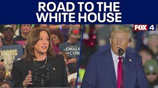 The path to victory for Donald Trump, Kamala Harris