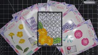 Card Making Magic Decoupage Delight: Ironwork and Polyanthus Dies Review Tutorial!