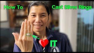 How To Make Cast Silver Jewelry | How To Make Cast Silver Rings