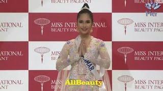 Miss International 2015 National Costume MYANMAR Emerald Nyein