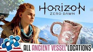 HORIZON ZERO DAWN : All Ancient Vessel locations