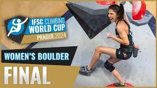 Women's Boulder final | Prague 2024