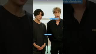 The height difference #jinkook #kookjin #jinkookmoments #jinkookie