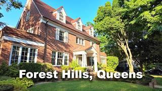 Forest Hills Queens Walking Tour June 2024 : New York City's Best Neighborhood in Queens 4K NYC Walk