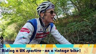 Riding a Kent sportive - on a vintage bike...