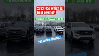 2023 Ford F-150 which engine is best for you? #powerboost #ecoboost  #fordtrucks #shorts