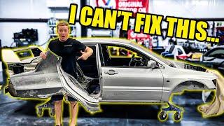 Rebuilding A Wrecked Mitsubishi Lancer Evo 8 | Part 7