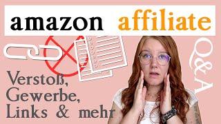 Amazon AFFILIATE Marketing TIPPS Link erstellen, Verstoß, nötige Reichweite & mehr