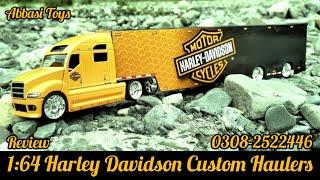 1:64 Scale Maisto brand H.D Custom Haulers Diecast Model review by Abbasi Toys #trucksimulator #cars