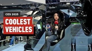 The Coolest Vehicles and Mobility Tech at CES 2025