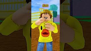 HE ONLY HAS 100 ROBUX LEFT!  A BLOX FRUITS STORY! #shorts