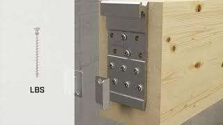 Concealed Connector - LOCK Series - Rothoblaas